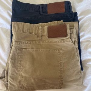 2 dockers chinos blue and khaki color